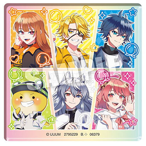 Colorful Peach Chara Magnets [13.6nin shugo A]