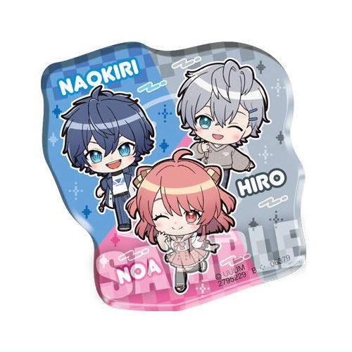 Colorful Peach Chara Magnets [16.Noa & Hiro & Naokiri]