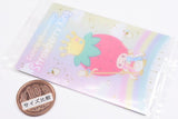 Sanrio Characters Wafer 10 Ichigo Shinbun 50th anniversary Minnade Oiwai [1.Strawberry King (50th)(Character card)]