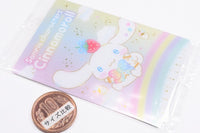 Sanrio Characters Wafer 10 Ichigo Shinbun 50th anniversary Minnade Oiwai [7.Cinnamoroll (50th)(Character card)]