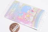 Sanrio Characters Wafer 10 Ichigo Shinbun 50th anniversary Minnade Oiwai [13.Little Twin Stars (50th)(Character card)]