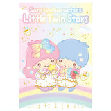 Sanrio Characters Wafer 10 Ichigo Shinbun 50th anniversary Minnade Oiwai [13.Little Twin Stars (50th)(Character card)]
