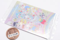 Sanrio Characters Wafer 10 Ichigo Shinbun 50th anniversary Minnade Oiwai [21.Gathering (50th)(Character card)]