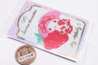 Sanrio Characters Wafer 10 Ichigo Shinbun 50th anniversary Minnade Oiwai [30.My Melody (Special card) (foil stamping)]