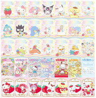 Sanrio Characters Wafer 10 Ichigo Shinbun 50th anniversary Minnade Oiwai [All 35 type set(Full Complete)]