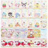 Sanrio Characters Wafer 10 Ichigo Shinbun 50th anniversary Minnade Oiwai [All 35 type set(Full Complete)]