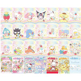 Sanrio Characters Wafer 10 Ichigo Shinbun 50th anniversary Minnade Oiwai [Character card 28 type set (1-28)]