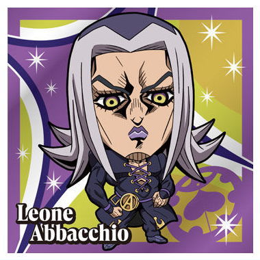 Niforamtion JoJo's Bizarre Adventure Seal Wafer Golden Wind Episodio01 [3.Leone Abbacchio (normal)]