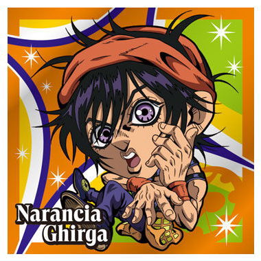 Niforamtion JoJo's Bizarre Adventure Seal Wafer Golden Wind Episodio01 [5.Narancia Ghirga (normal)]