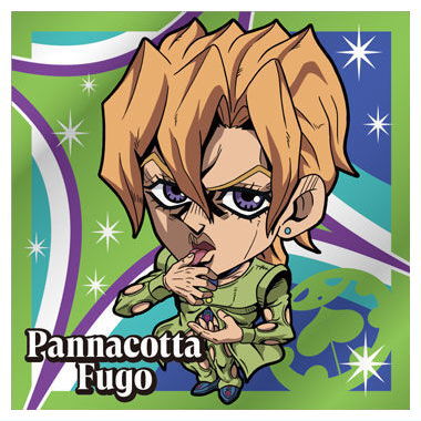 Niforamtion JoJo's Bizarre Adventure Seal Wafer Golden Wind Episodio01 [6.Pannacotta Fugo (normal)]