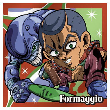 Niforamtion JoJo's Bizarre Adventure Seal Wafer Golden Wind Episodio01 [14.Formaggio/L.F (normal)]