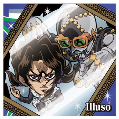 Niforamtion JoJo's Bizarre Adventure Seal Wafer Golden Wind Episodio01 [15.Illuso/M.M (normal)]