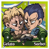 Niforamtion JoJo's Bizarre Adventure Seal Wafer Golden Wind Episodio01 [20.Sorbet and Gelato (normal)]