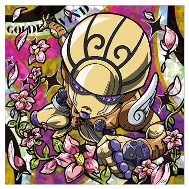 Niforamtion JoJo's Bizarre Adventure Seal Wafer Golden Wind Episodio01 [21.G.E (stand rare)]