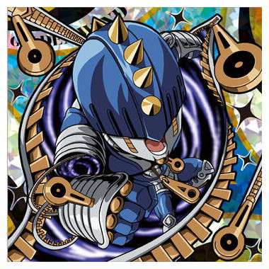 Niforamtion JoJo's Bizarre Adventure Seal Wafer Golden Wind Episodio01 [22.S.F (stand rare)]