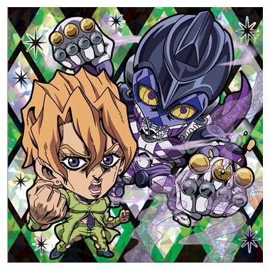 Niforamtion JoJo's Bizarre Adventure Seal Wafer Golden Wind Episodio01 [26.Pannacotta Fugo/P.H (super rare)]