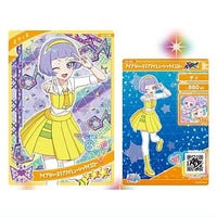 Himitsu no Aipuri Aipuri Card Collection Gummy Vol.4 [8.G4-008 Chii Aipuri Birth Love My Music Yellow]