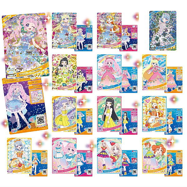 Himitsu no Aipuri Aipuri Card Collection Gummy Vol.4 [All 14 type set(Full Complete)]