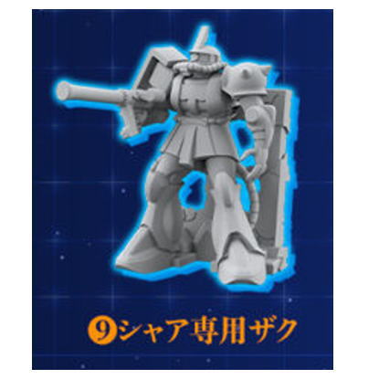 Chocosurp Gundam [9.Char's Zaku]