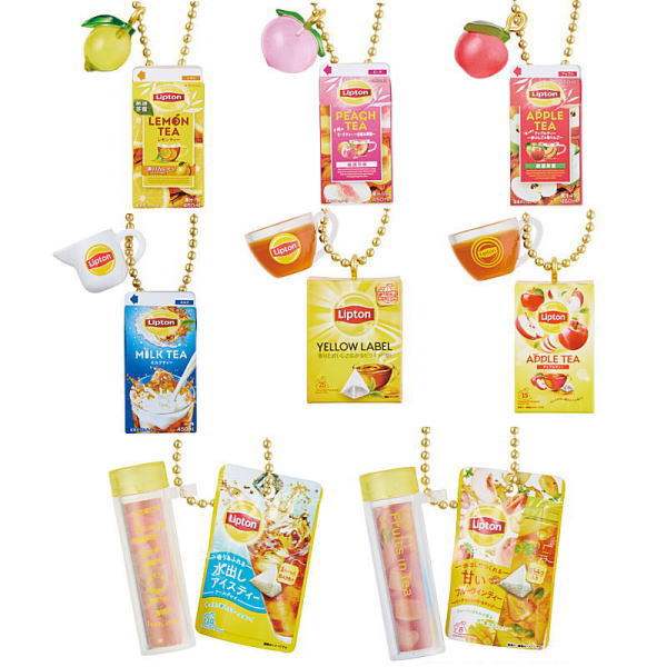 Lipton Miniature Charm & Gummy [All 8 type set(Full Complete)]