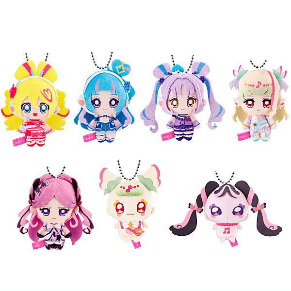 Kimi to Idol PreCure Fuwafuwa odekake mascot [All 7 type set(Full Complete)]