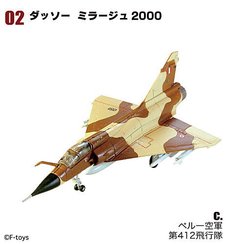 ARCHIVES 1/144 Work Shop Vol.17 Euro Jet Collection [6.(2c)Dassault Mirage2000 Peruvian Air Force 412th Squadron]