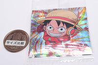 Niforamtion ONE PIECE Pirate Sticker Wafer LOG.12 [2.Monkey D. Luffy (Grand Rare)]