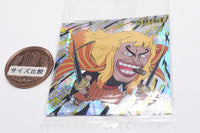 Niforamtion ONE PIECE Pirate Sticker Wafer LOG.12 [12.Shiki (Grand Rare)]