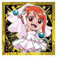 Niforamtion ONE PIECE Pirate Sticker Wafer LOG.12 [19.Nami (Rare)]