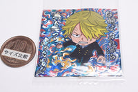 Niforamtion ONE PIECE Pirate Sticker Wafer LOG.12 [20.Sanji (Super Grand Rare)]