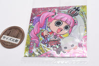 Niforamtion ONE PIECE Pirate Sticker Wafer LOG.12 [27.Perona (Super Rare)]