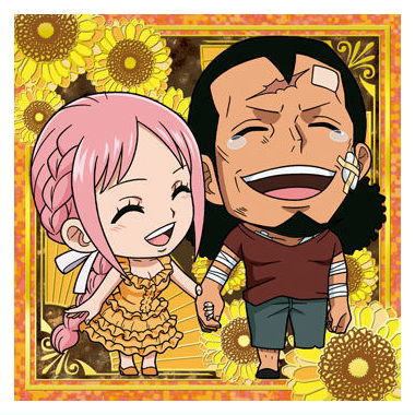 Niforamtion ONE PIECE Pirate Sticker Wafer LOG.12 [35.Rebecca/ Kyros (Special)]