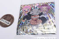 Niforamtion ONE PIECE Pirate Sticker Wafer LOG.12 [36.Secret 1: Bartholomew Kuma]
