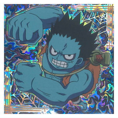 Niforamtion ONE PIECE Pirate Sticker Wafer LOG.12 [37.Secret 2: Monkey D. Luffy]