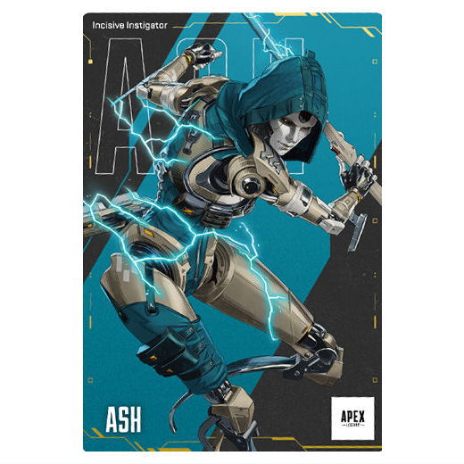 Apex Legends Wafers Part.2 [8.Ash (uncommon card)]