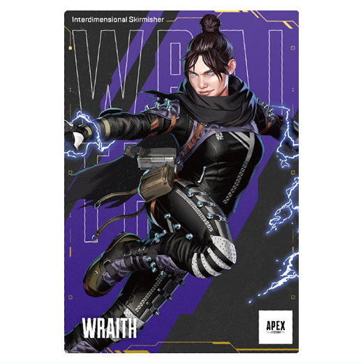 Apex Legends Wafers Part.2 [15.Wraith (uncommon card)]