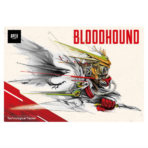 Apex Legends Wafers Part.2 [16.Bloodhound (art card)]