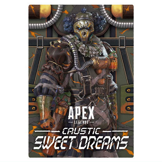 Apex Legends Wafers Part.2 [19.Caustic (rare card)]
