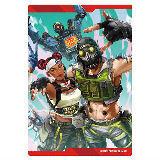 Apex Legends Wafers Part.2 [30.Lifeline & Pathfinder & Octane (special card)]
