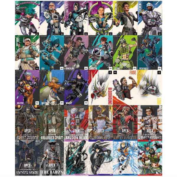 Apex Legends Wafers Part.2 [All 30 type set(Full Complete)]