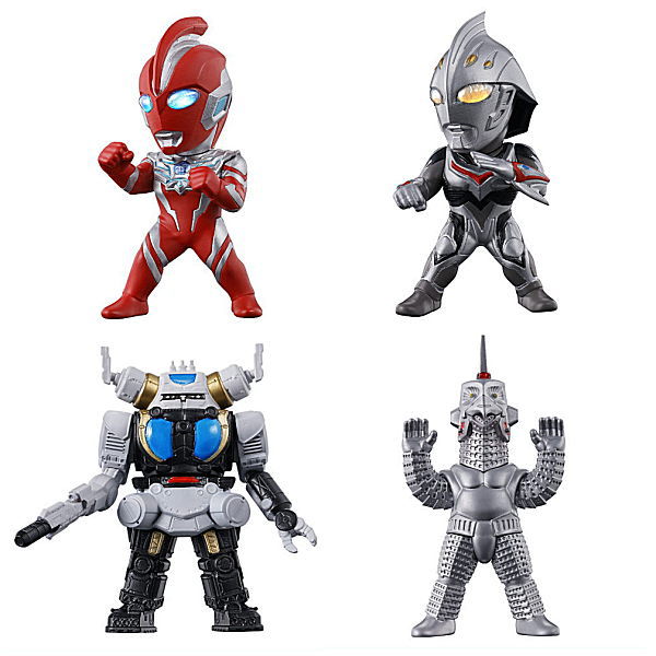 CONVERGE MOTION Ultraman Part.12 [Assorted 4 type set (1.(83) Ultraman Omega/2.(84) Ultraman Nexus Anfans/5.(87) King Joe Strange Custom/6.(88) Windom)]