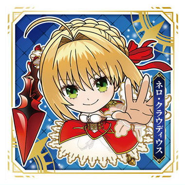 Niforamtion Fate/Grand Order Sticker Wafer [11.Saber/ Nero Claudius (N)]