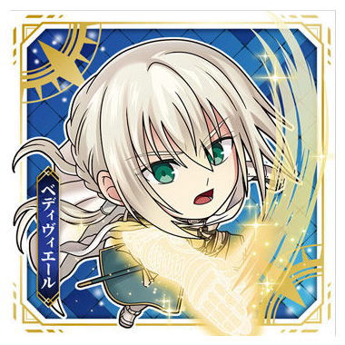 Niforamtion Fate/Grand Order Sticker Wafer [15.Saber/ Bedivere (N)]