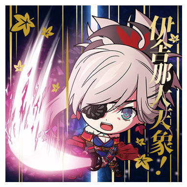 Niforamtion Fate/Grand Order Sticker Wafer [23.Saber/ Miyamoto Musashi (UR)]