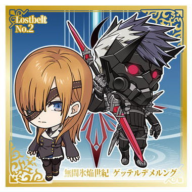 Niforamtion Fate/Grand Order Sticker Wafer [27.Eternal Frozen Fire Century Gotterdammerung (PR)]