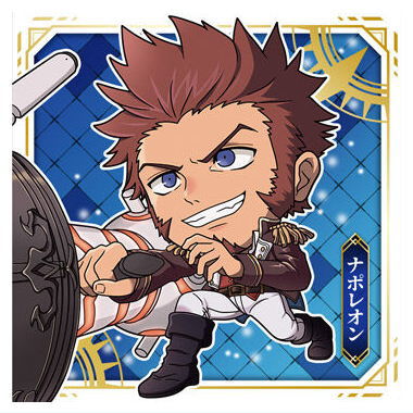Niforamtion Fate/Grand Order Sticker Wafer [28.Archer/ Napoleon (N)]