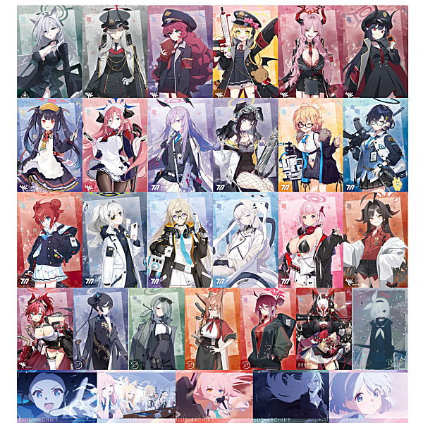 Blue Archive wafer Part.4 [All 30 type set(Full Complete)]