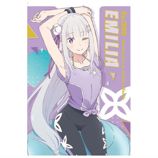 Re: Life in a different world from Zero Wafer Vol.5 [32.Emilia (Visual Card)(Rare)(Gold Foil Stamp)]