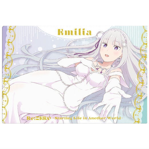 Re: Life in a different world from Zero Wafer Vol.5 [35.Emilia (Visual Card)(Rare)(Gold Foil Stamp)]
