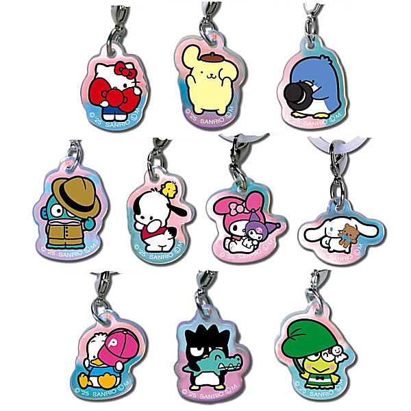 Sanrio Characters Acrylic Charm Cream in Snack Vol.2 [All 10 type set(Full Complete)]